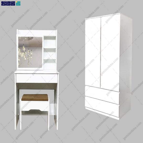 ست کمد و میز آرایش ایکیا گندم