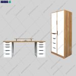 ست کمد و میز تحریر آپارتمانی ساناز