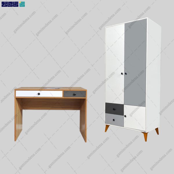 ست کمد و میز تحریر کشویی بهراد
