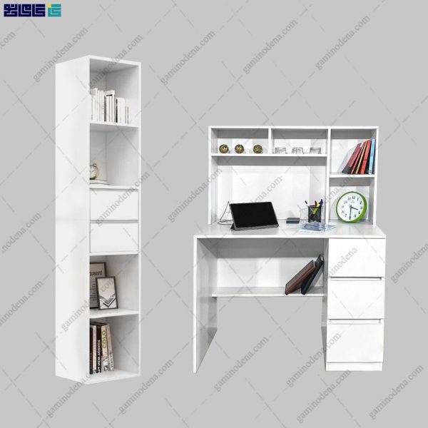 ست میز تحریر و کتابخانه ایکیا سروین