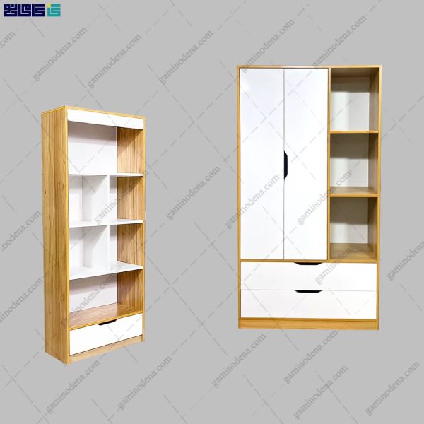 ست کمد و کتابخانه خانگی رکسانا