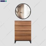 ست دراور و آینه فلزی شمیم