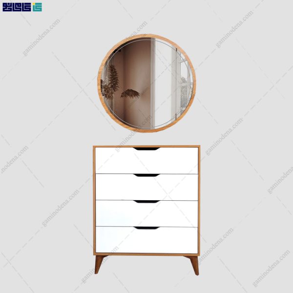 ست دراور و آینه مدرن عقیق