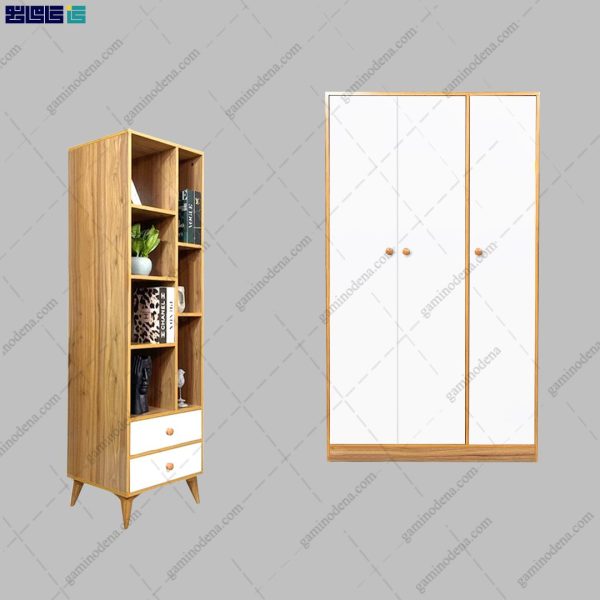 ست کمد و کتابخانه ام دی اف ماریان