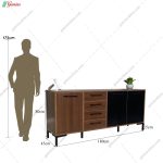 ست کنسول و جاکفشی مدرن نور