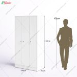 ست کمد و میز آرایش آپارتمانی مایسا