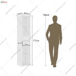 ست میز تحریر و کتابخانه ایکیا سروین