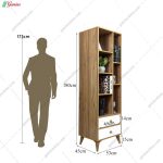 ست کمد و کتابخانه ام دی اف ماریان