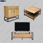 ست میز تلویزیون، کنسول و جلومبلی رامان