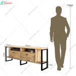 ست میز تلویزیون، کنسول و جلومبلی رامان