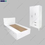 ست کمد و تخت خواب ام دی اف اوپال