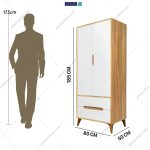 ست کمد و تخت خواب مدرن کشودار ماهور