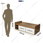 ست کمد و تخت خواب مدرن کشودار ماهور