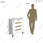 ست کمد و دراور مدرن رسا