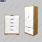 ست کمد و دراور مدرن سامین