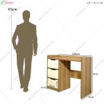 ست کمد و میز آرایش آپارتمانی آنلی