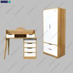 ست کمد و میز آرایش ایلماه