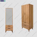 ست کمد و میز آرایش شیک و ساده آلما