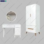 ست کمد و میز آرایش مدرن بارین