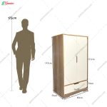 ست کمد و میز آرایش کشویی آیگل