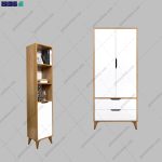 ست کمد و کتابخانه ام دی اف سدنا