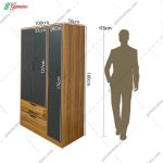 ست کمد و کتابخانه مدرن الین - Image 4