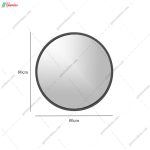 ست کنسول و آینه فلزی مدرن آسنا