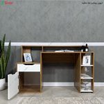 ست میز تحریر و کتابخانه مدرن آلوا