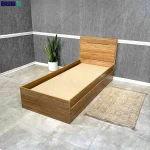 تخت خواب کشودار آلوا یک نفره طراحی در گامینو