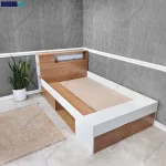 ترکیب رنگی خاص از تخت خ.اب شایراد طراحی از گامی نو