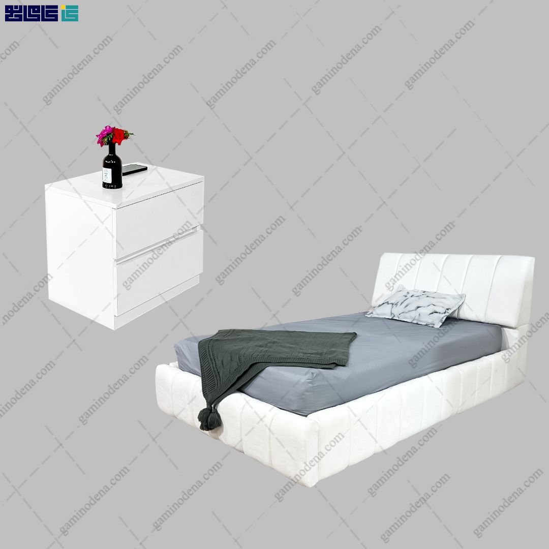 ست تخت خواب و پاتختی مدرن سانا ست تخت خواب و پاتختی مدرن سانا