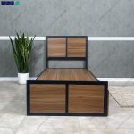 تخت خواب یک نفره آسایش گامی نو