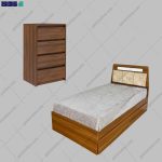 ست تخت خواب و دراور آپارتمانی پریسا