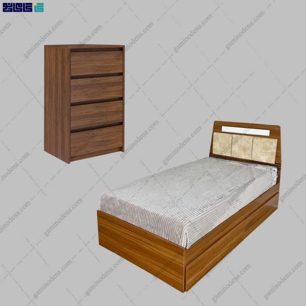 ست تخت خواب و دراور آپارتمانی پریسا