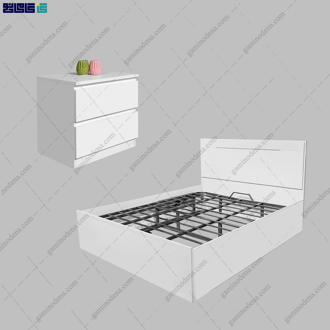 ست تخت خواب و پاتختی مدرن رویان ست تخت خواب و پاتختی مدرن رویان
