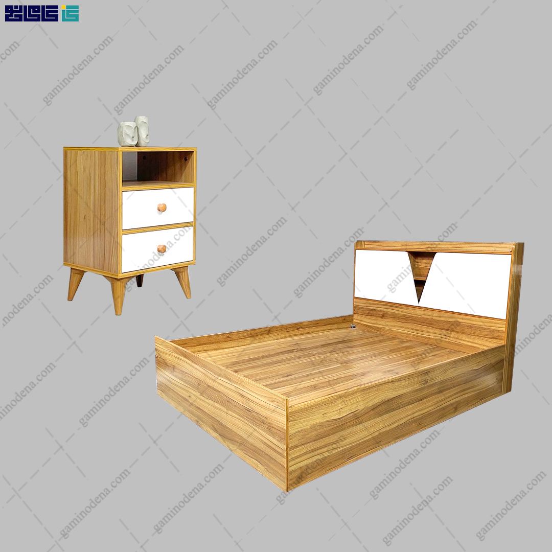 4_11zon(1) ست تخت خواب و پاتختی مدرن میهن