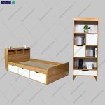 ست تخت خواب و کتابخانه مدرن کیوان