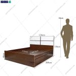 تخت خواب 120 دخترانه طنین