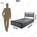 تخت 120 آسایش گامی نو