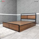 ست تخت خواب و میز آرایش فلزی شمیم