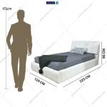 ست تخت خواب و پاتختی مدرن سانا