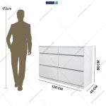 ست تخت خواب و میز آرایش مدرن سانا