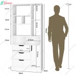 ست تخت خواب و کتابخانه کشودار اوپال