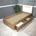 ست تخت خواب و کتابخانه مدرن ستاک