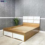 ست تخت خواب و میز تحریر کشودار دنا