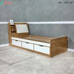 ست تخت خواب و پاتختی مدرن گلایل