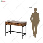 ست تخت خواب و میزتحریر فلزی یزدان