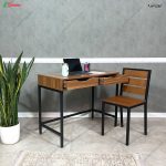 ست تخت خواب و میز تحریر فلزی یزدان - Image 6