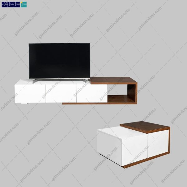 ست میز تلویزیون و جلومبلی مدرن کسرا