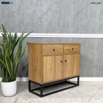 ست میز تلویزیون و کنسول فلزی رامان